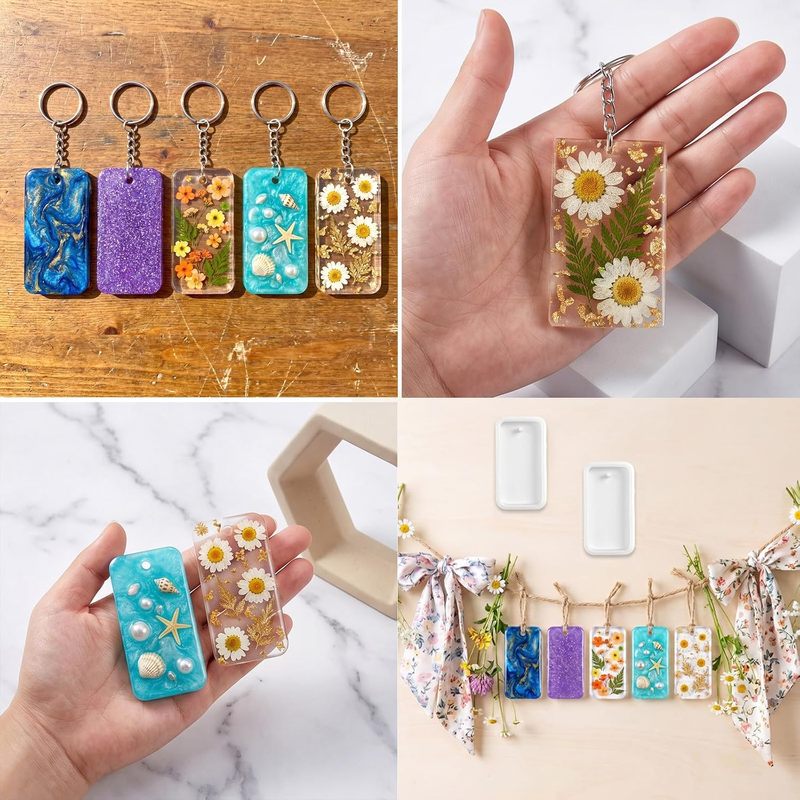10 Gießformen für Schmuck aus  – Silicone Epoxy Resin Molds Set Bewertung und Preis