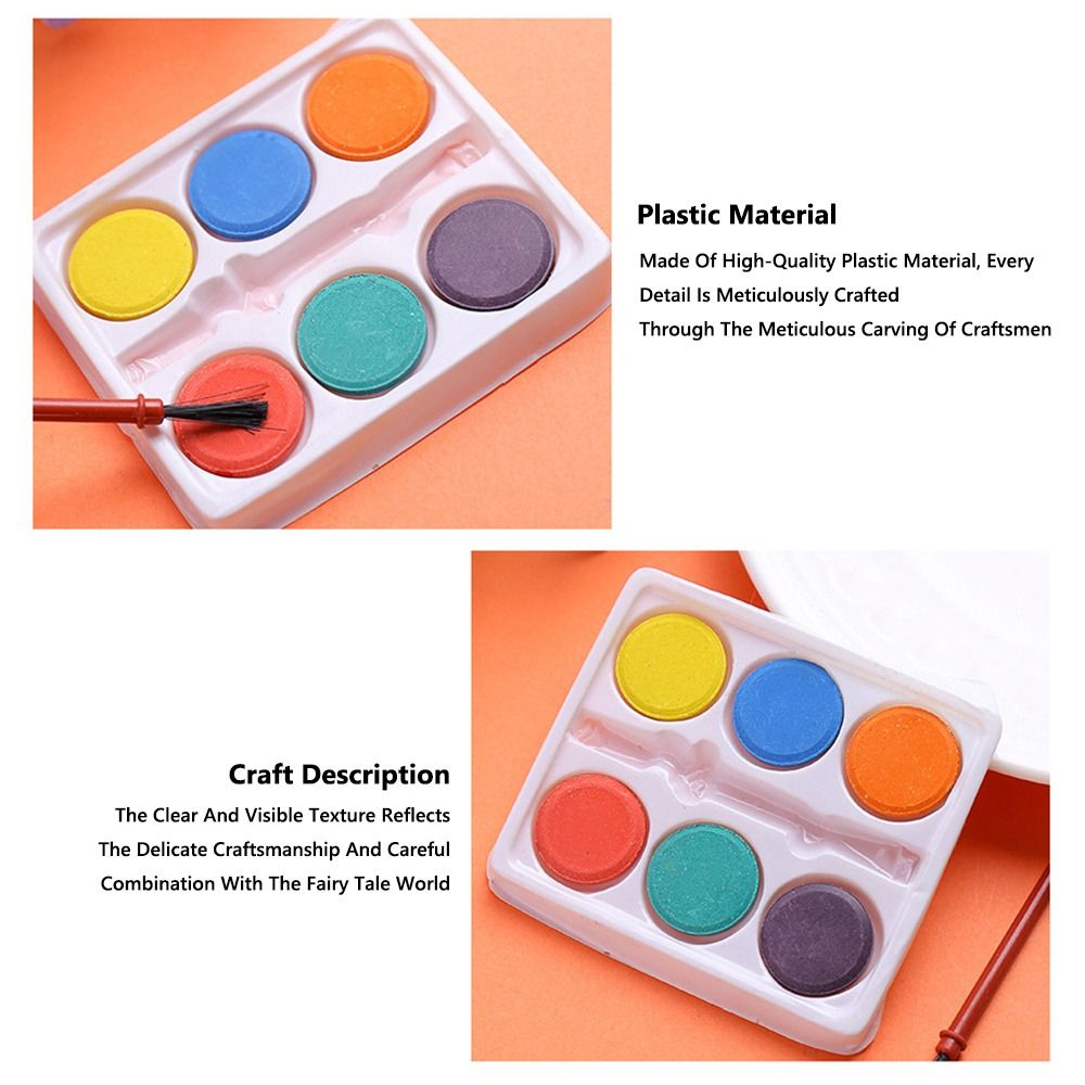 Tragbar mit Malpinsel, Aquarel – Watercolor Paint Set Solid Pigment Bewertung und Preis