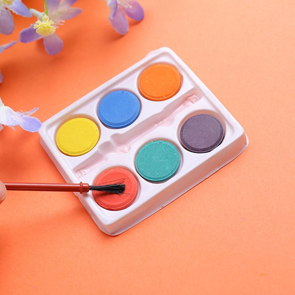 Tragbar mit Malpinsel, Aquarel – Watercolor Paint Set Solid Pigment Bewertung und Preis