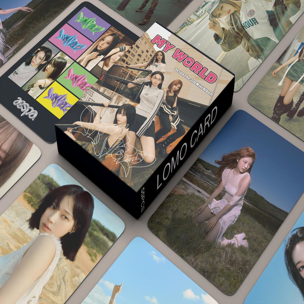 Lomo-Fotokarten in Box, ästhet – Scrapbooking Bewertung und Preis